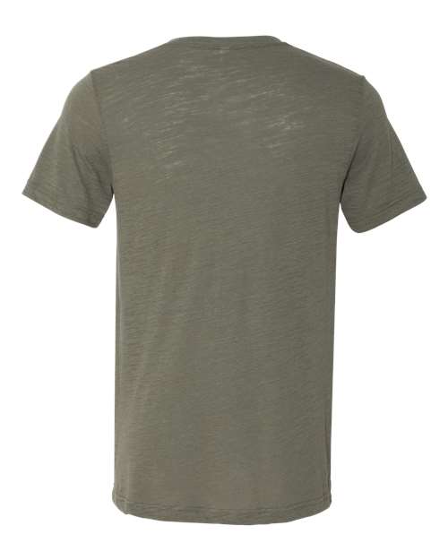 Unisex Textured Jersey V-Neck Tee