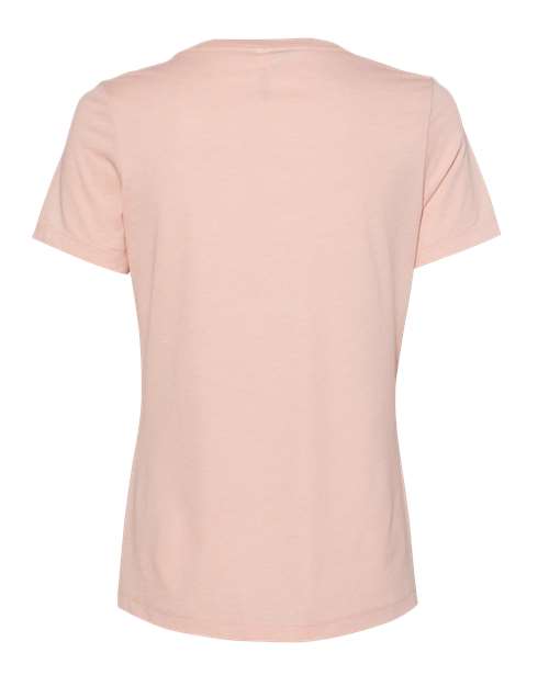 Women's Relaxed Heather CVC V-Neck Tee