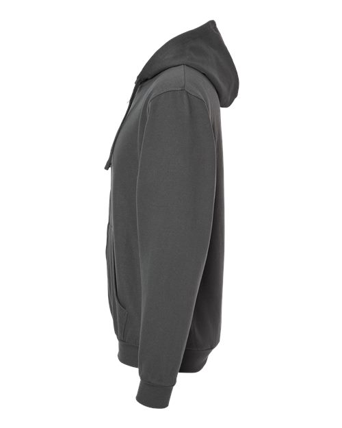 Unisex Full-Zip Hooded Sweatshirt – Detail