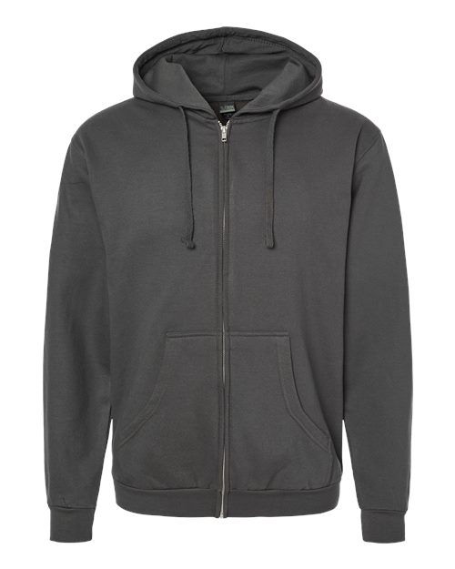 Unisex Full-Zip Hooded Sweatshirt – Front