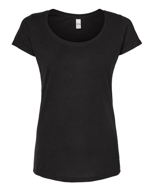 Women's Poly-Rich Scoop Neck T-Shirt – Front