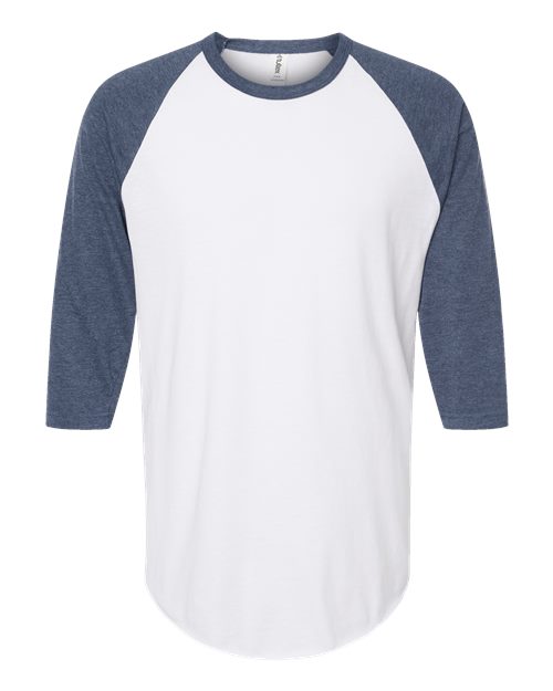 Unisex Fine Jersey Raglan T&#45;Shirt-Tultex
