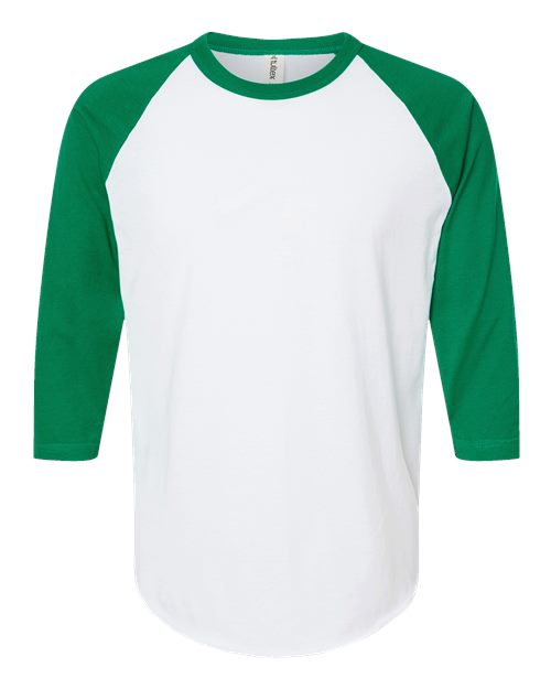 Unisex Fine Jersey Raglan T-Shirt