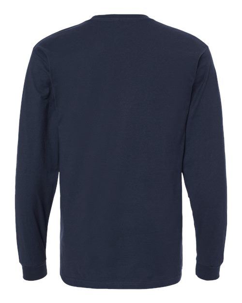 Unisex Heavyweight Jersey Long Sleeve T-Shirt – Back