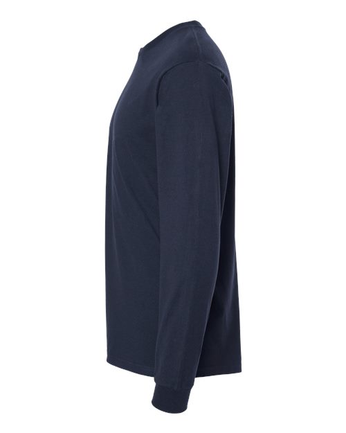 Unisex Heavyweight Jersey Long Sleeve T-Shirt – Detail