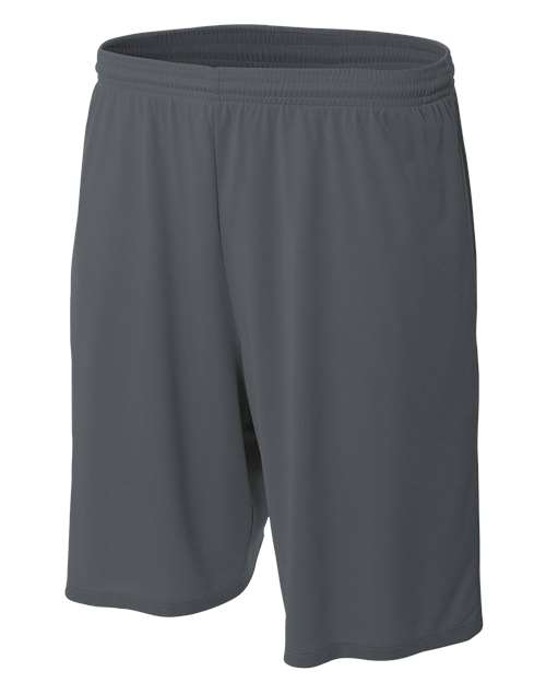 9&#34; Moisture Management Shorts with Side Pockets-