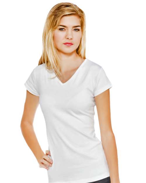 Women&#8216;s V-Neck T-Shirt-In Your Face