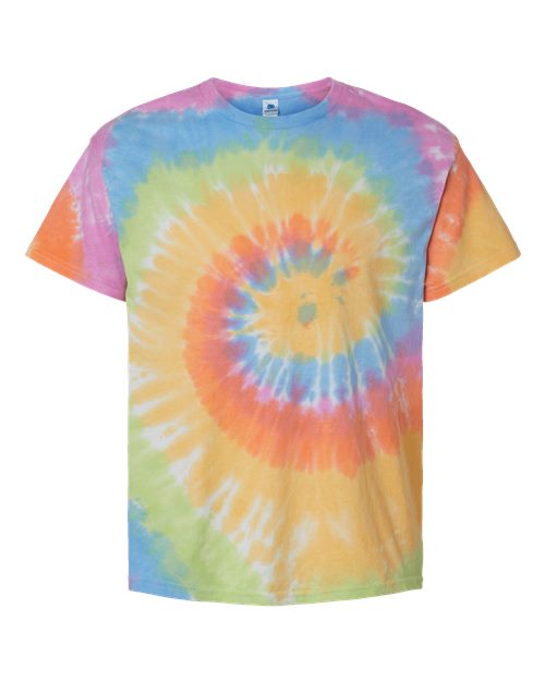 Multi-Color Tie-Dyed T-Shirt-