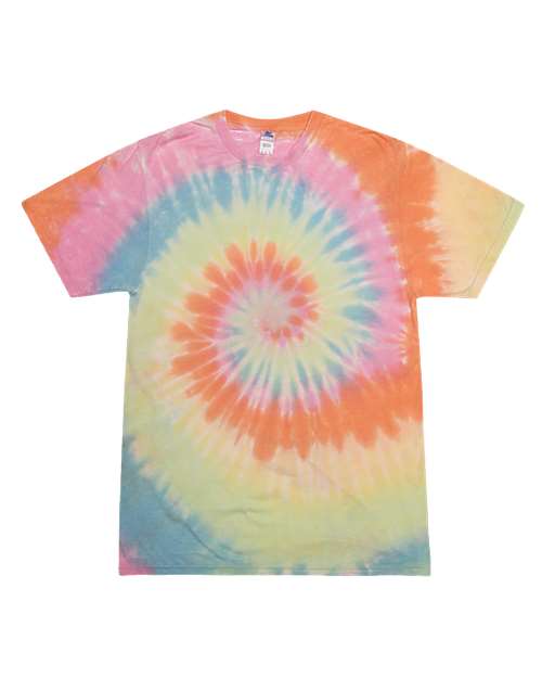 Festival Tie-Dyed Burnout T-Shirt-Colortone