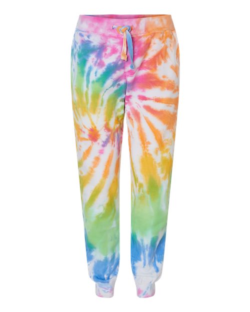 Tie-Dyed Joggers-Colortone