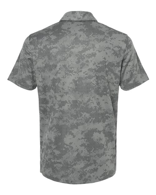 Men's All Over Camo Print Polo