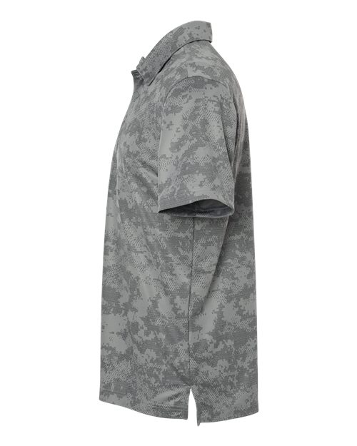 Men's All Over Camo Print Polo