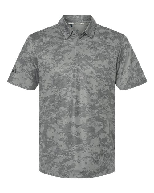 Men's All Over Camo Print Polo