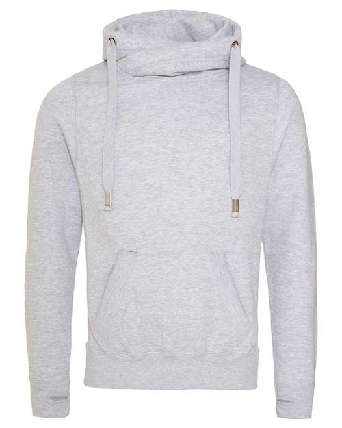 AWDis Unisex Cross Neck Hooded Sweatshirt JHA021