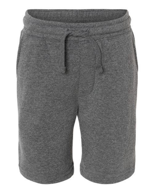 Youth Lightweight Special Blend Fleece Shorts-Independent Trading Co&#46;