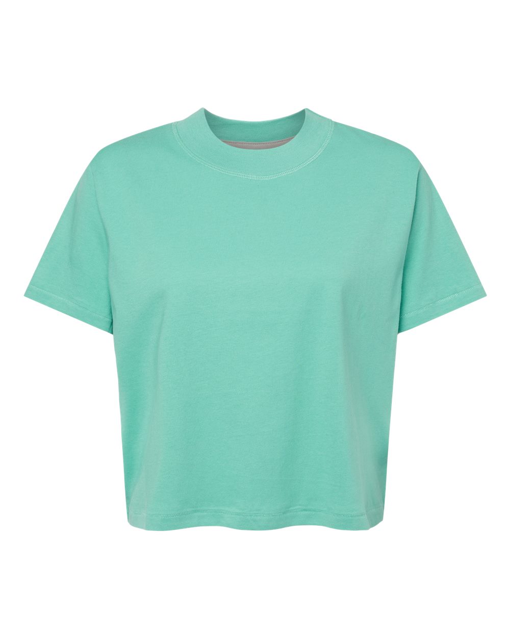 🔥 LAT Women's Boxy Tee Short Sleeve T Shirt Top Relaxed Fit Blend Up To XL 3518 - Picture 35 of 37