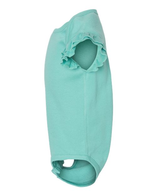 Infant Flutter Sleeve Baby Rib Bodysuit