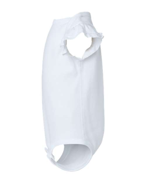 Infant Flutter Sleeve Baby Rib Bodysuit