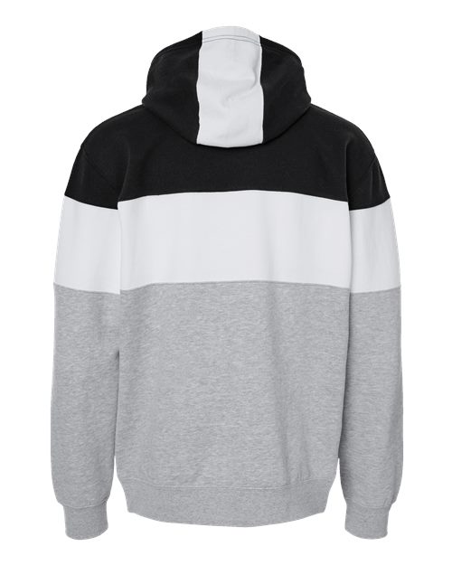 Men's Varsity Fleece Colorblocked Hooded Sweatshirt