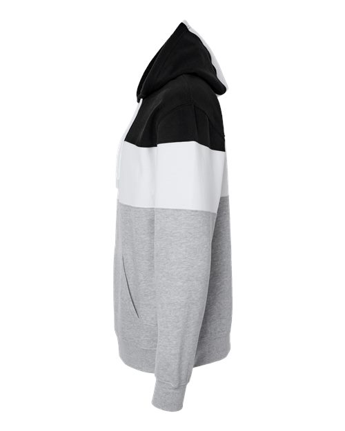 Men's Varsity Fleece Colorblocked Hooded Sweatshirt