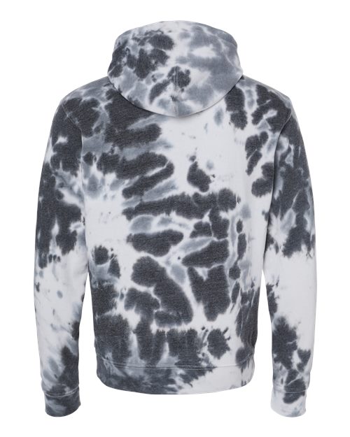 Men's Tie-Dyed Fleece Hooded Sweatshirt