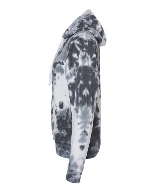 Men's Tie-Dyed Fleece Hooded Sweatshirt