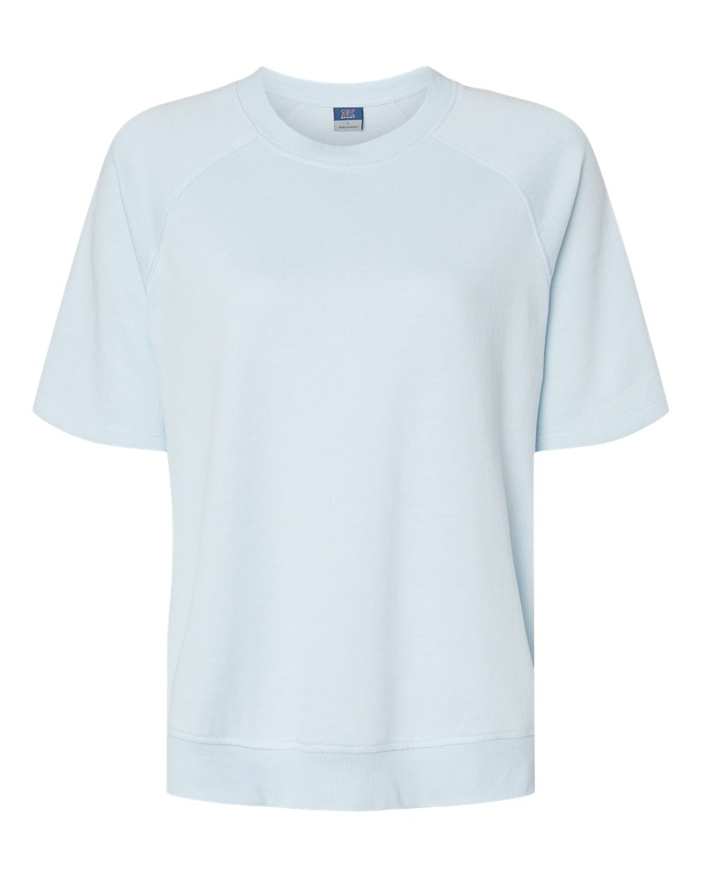 MV Sport W23711 - Women's French Terry Short Sleeve Crewneck