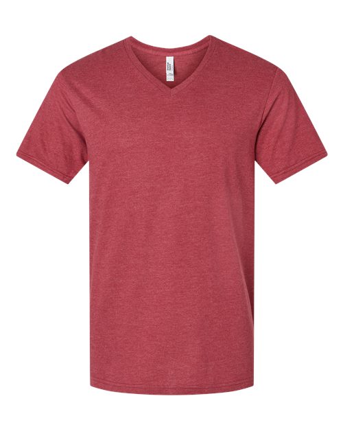 Unisex CVC V-Neck Tee