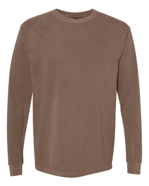 Unisex Garment-Dyed Heavyweight Long Sleeve T-Shirt