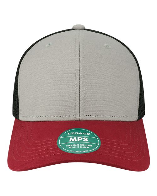 Mid-Pro Snapback Trucker Cap-LEGACY