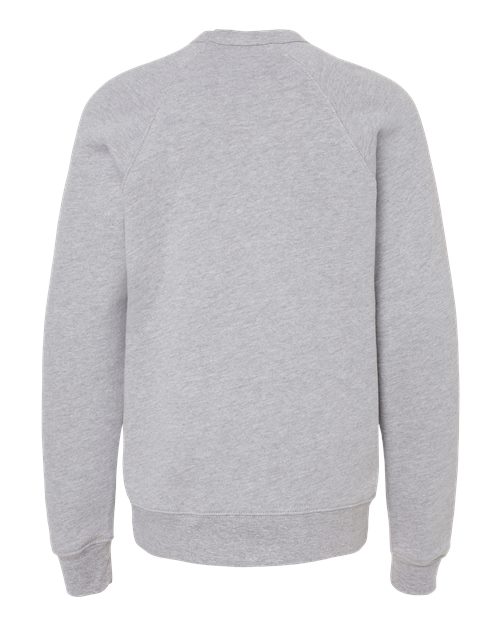 Youth Sponge Fleece Crewneck Sweatshirt – Back