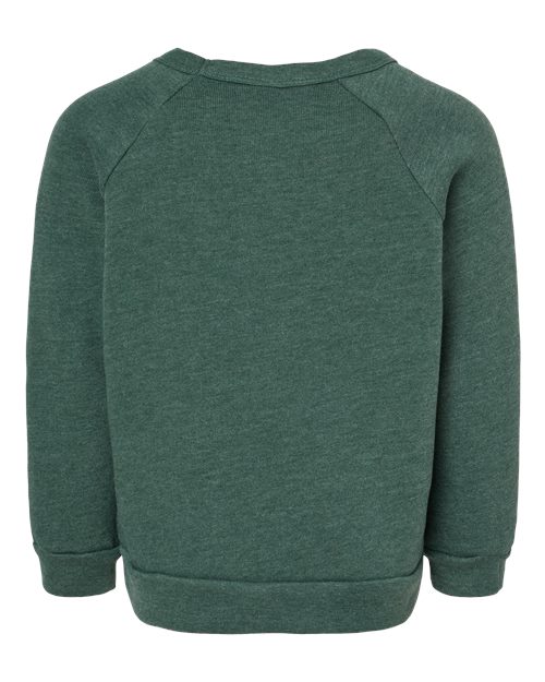 Toddler Sponge Fleece Raglan Crewneck Sweatshirt