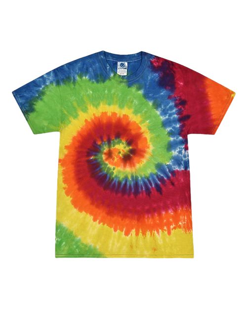 Colortone Youth Multi-Color Tie-Dyed T-Shirt 1000Y