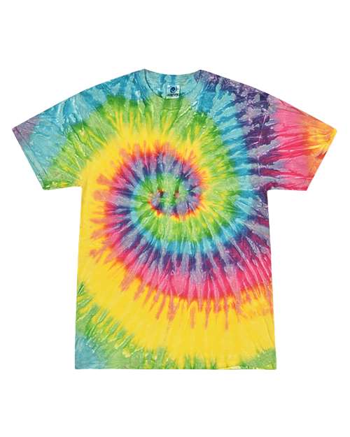 Colortone Youth Multi-Color Tie-Dyed T-Shirt 1000Y