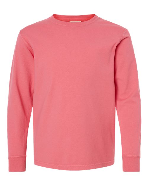 Youth Garment-Dyed Long Sleeve T-Shirt