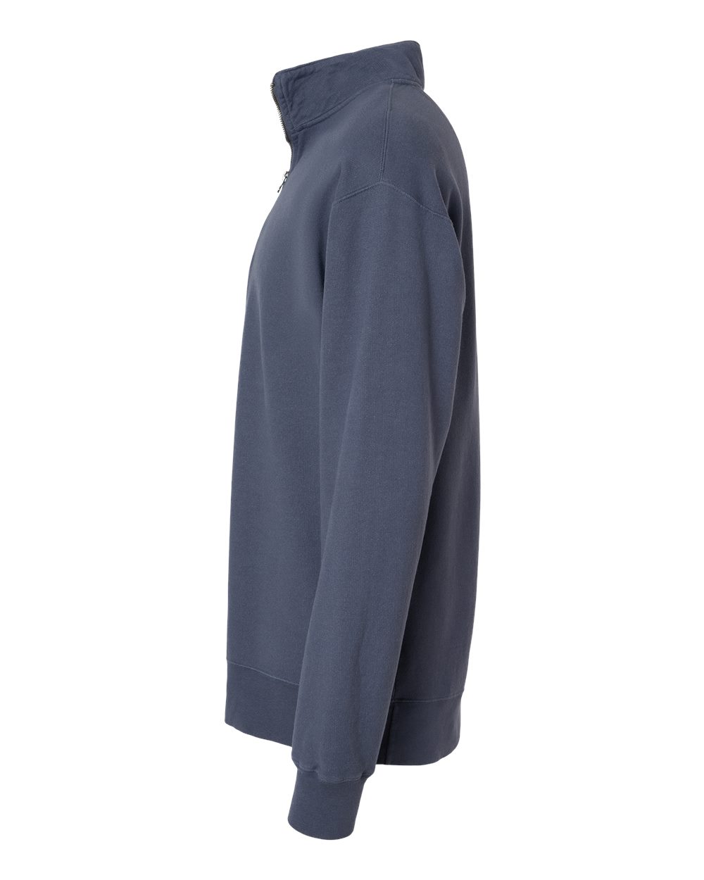 ComfortWash by Hanes - Garment-Dyed Quarter-Zip Sweatshirt - GDH425 -  Cayenne 