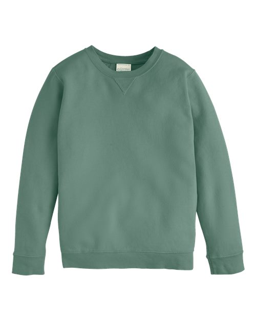 ComfortWash by Hanes Youth Garment-Dyed Crewneck Sweatshirt GDH475
