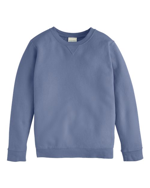 ComfortWash by Hanes Youth Garment-Dyed Crewneck Sweatshirt GDH475