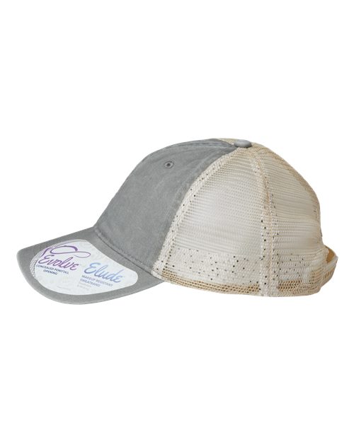 Women's Washed Mesh-Back Cap