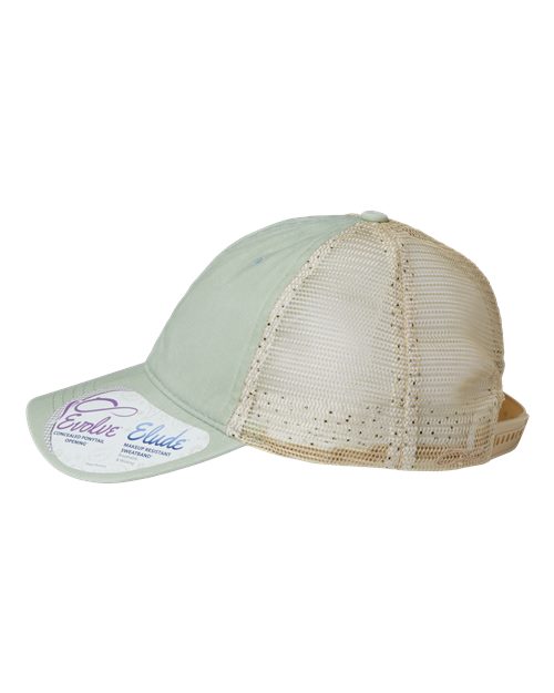 Women's Washed Mesh-Back Cap