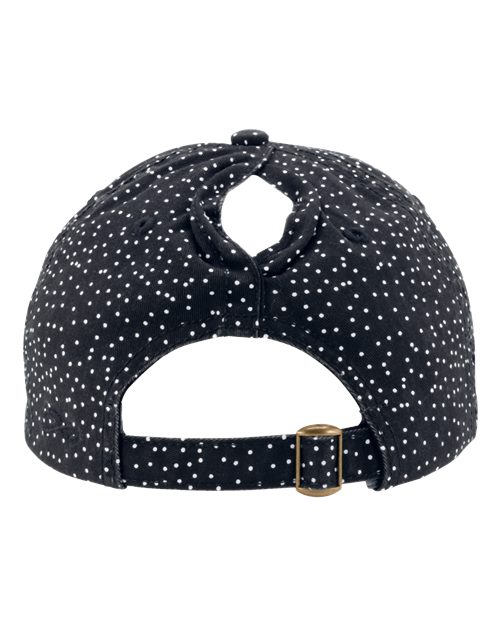 Women's Garment-Washed Fashion Print Cap