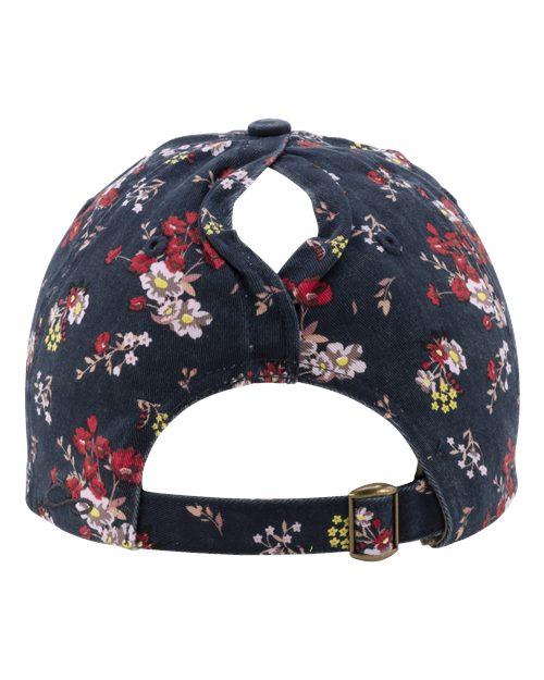 Women's Garment-Washed Fashion Print Cap