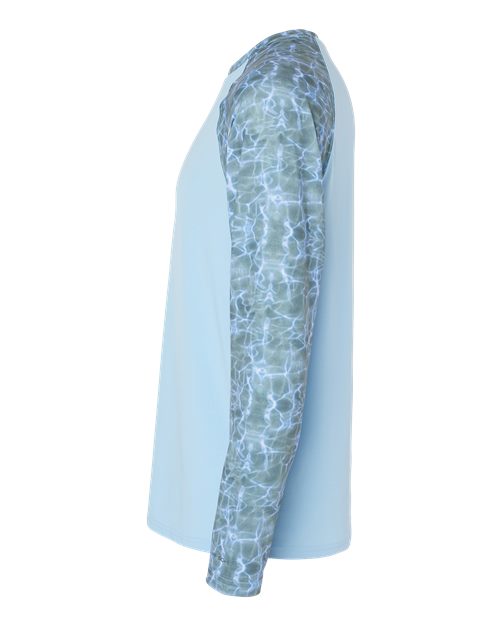 Men's Panama Colorblocked Long Sleeve T-Shirt