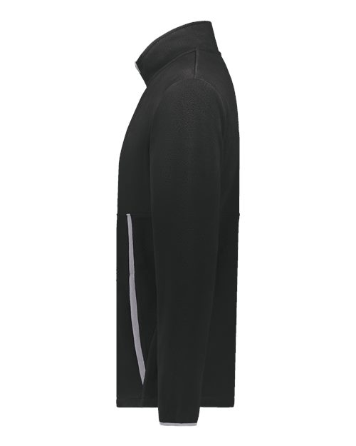 Unisex Eco Revive™ Polar Fleece Quarter-Zip Pullover – Detail