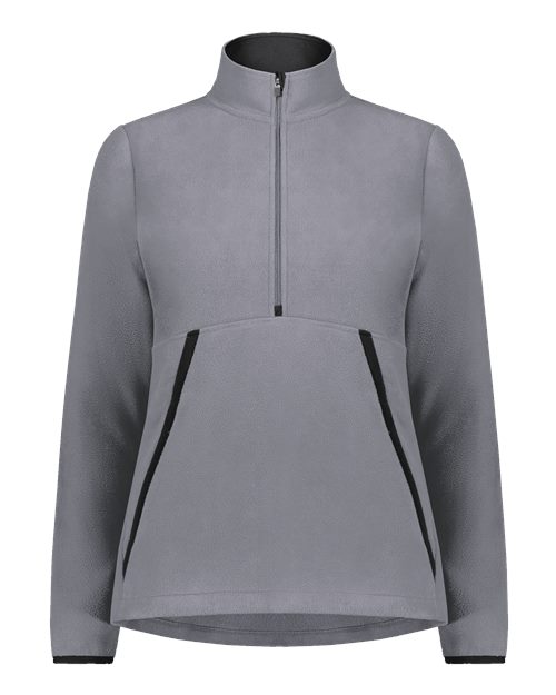 Eco Revive&#63; Women&#39;s Polar Fleece Quarter&#45;Zip Pullover-Augusta Sportswear