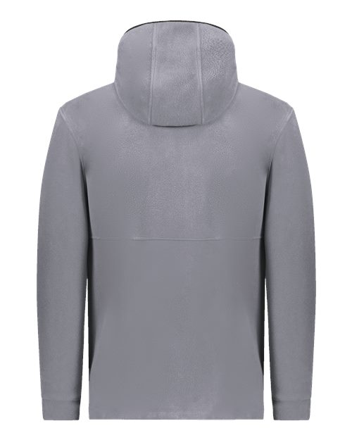 Unisex Eco Revive™ Polar Fleece Hooded Full-Zip Jacket – Back