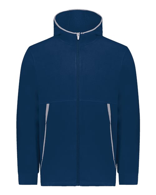 Unisex Eco Revive™ Polar Fleece Hooded Full-Zip Jacket