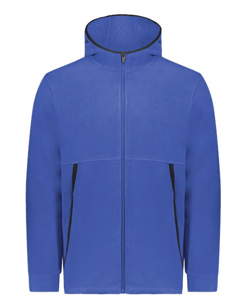 Youth Eco Revive™ Polar Fleece Hooded Full-Zip Jacket