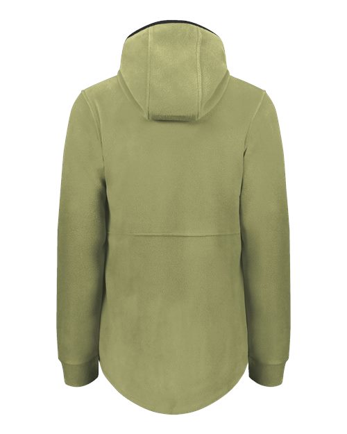 Women's Eco Revive™ Polar Fleece Hooded Full-Zip Jacket – Back