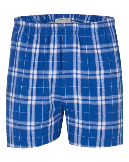 Men's Double Brushed Flannel Boxers